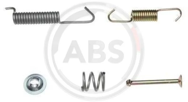 Kit de acessórios, sapatas do travão de estacionamento A.B.S. 0821Q