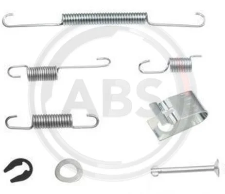 Kit de acessórios, sapatas de travão A.B.S. 0847Q