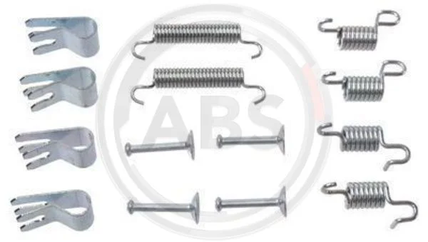 Kit de acessórios, sapatas do travão de estacionamento A.B.S. 0850Q