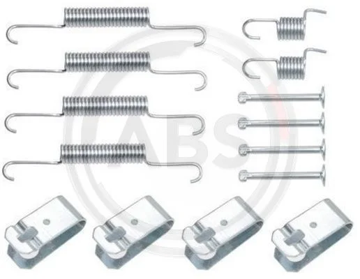 Kit de acessórios, sapatas do travão de estacionamento A.B.S. 0895Q