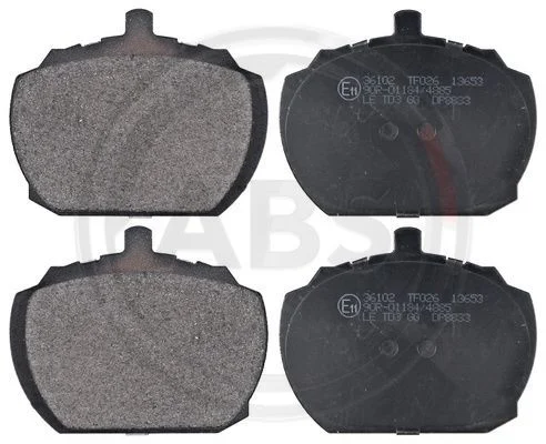 Brake Pad Set, disc brake A.B.S. 36102