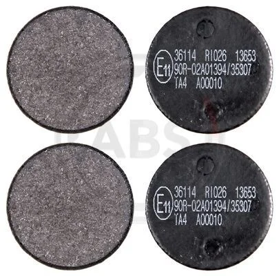 Brake Pad Set, disc parking brake A.B.S. 36114