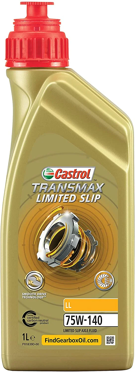 Transmission Oil CASTROL 75W140 TRANSMAX LIMITED SLIP LL 1L