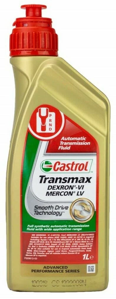 Transmission Oil CASTROL TRANSMAX DEXRON VI MERCON LV 1L