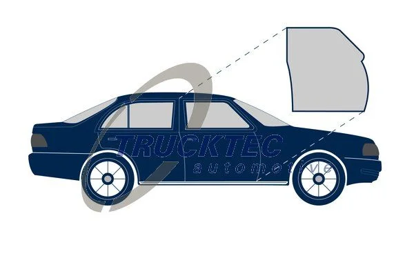 Door Seal TRUCKTEC AUTOMOTIVE 02.53.028