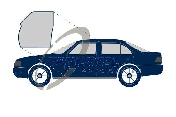 Door Seal TRUCKTEC AUTOMOTIVE 02.53.049