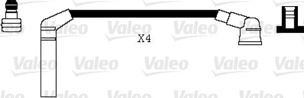 Conjunto de cabos de ignição VALEO 346006