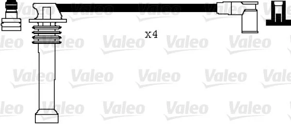 Conjunto de cabos de ignição VALEO 346008