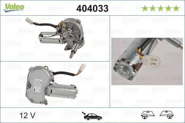 Motor do Limpa-parabrisas VALEO 404033