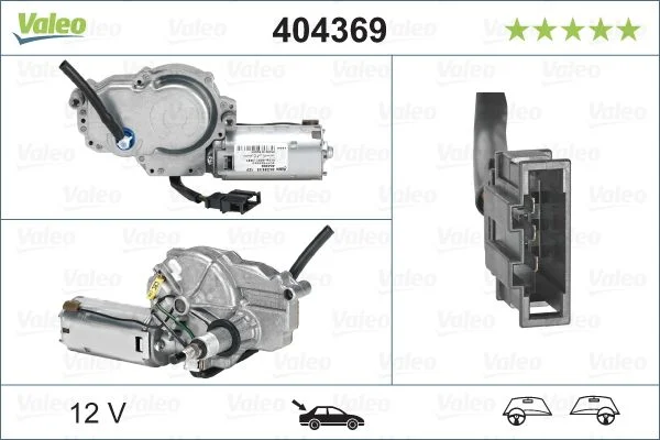 Motor do Limpa-parabrisas VALEO 404369