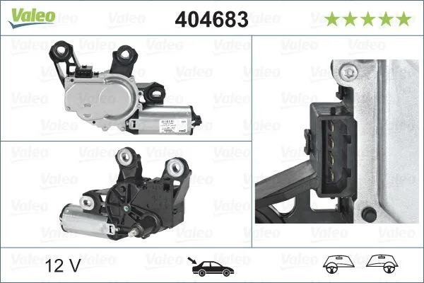 Motor do Limpa-parabrisas VALEO 404683