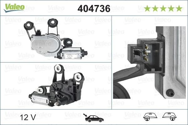 Motor do Limpa-parabrisas VALEO 404736