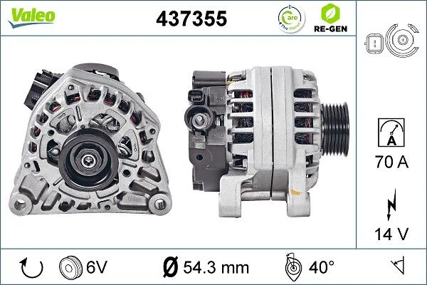 Alternador VALEO 437355