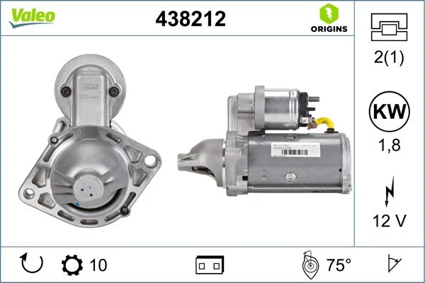 Arranque VALEO 438212