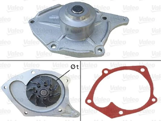 Bomba de água, arrefecimento do motor VALEO 506674
