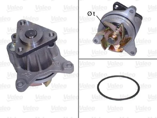 Bomba de água, arrefecimento do motor VALEO 506694