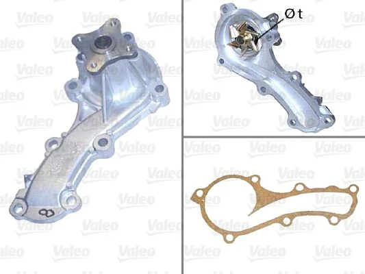 Bomba de água, arrefecimento do motor VALEO 506705
