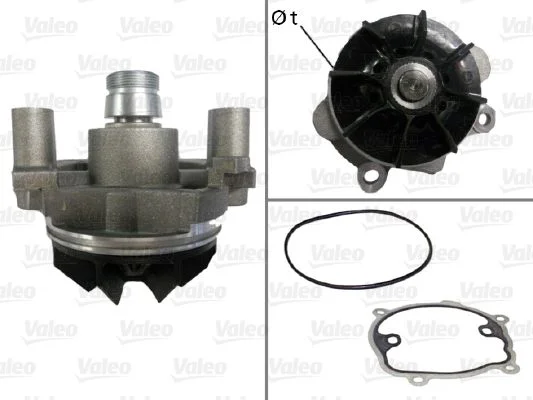 Bomba de água, arrefecimento do motor VALEO 506709