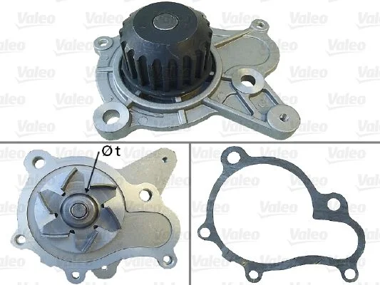 Bomba de água, arrefecimento do motor VALEO 506814