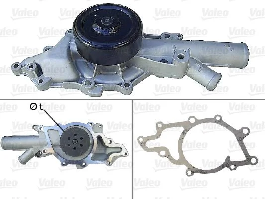 Bomba de água, arrefecimento do motor VALEO 506831