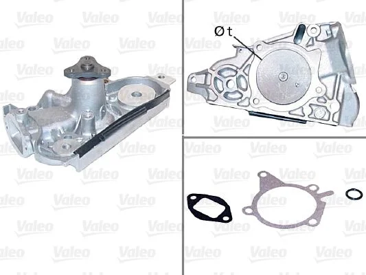 Bomba de água, arrefecimento do motor VALEO 506948