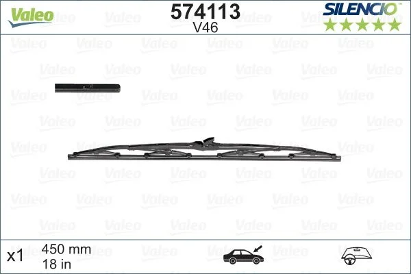 Wiper Blade VALEO 574113
