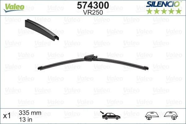 Wiper Blade VALEO 574300