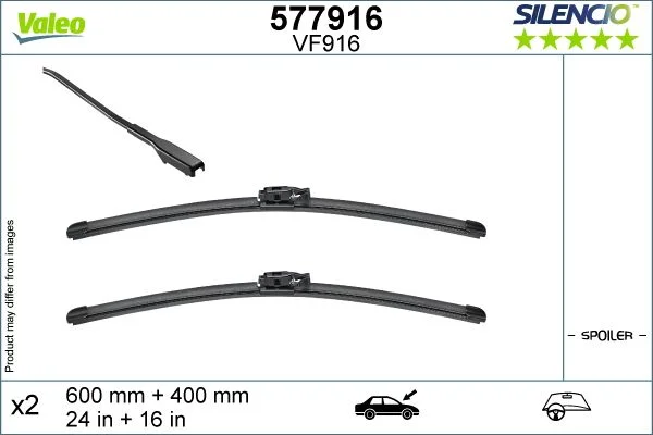 Escova limpa-parabrisas VALEO 577916