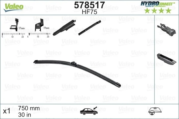 Wiper Blade VALEO 578517
