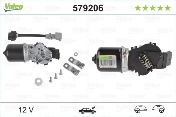 Motor do Limpa-parabrisas VALEO 579206