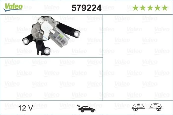 Motor do Limpa-parabrisas VALEO 579224