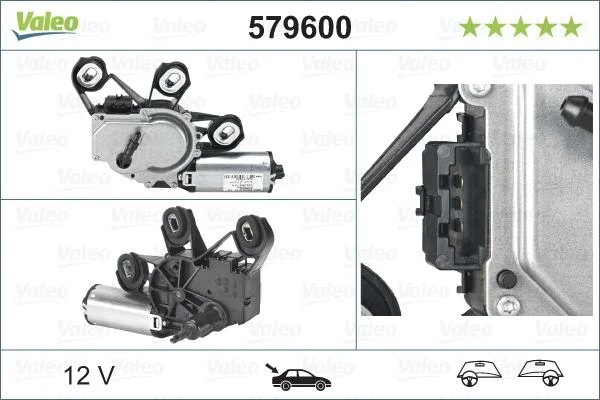 Motor do Limpa-parabrisas VALEO 579600