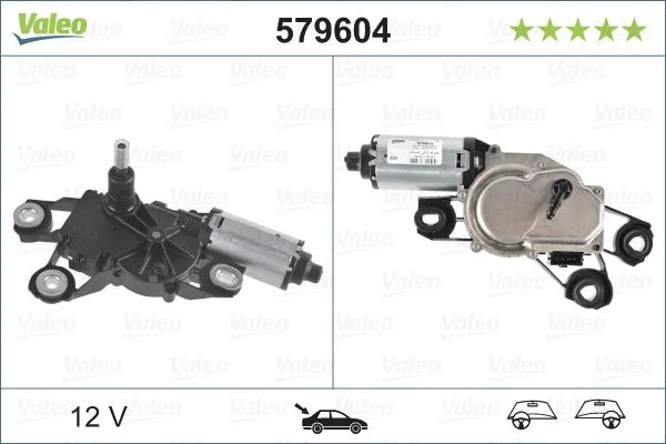 Motor do Limpa-parabrisas VALEO 579604