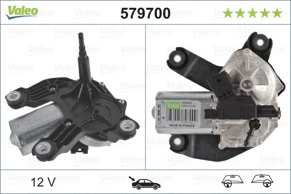 Motor do Limpa-parabrisas VALEO 579700