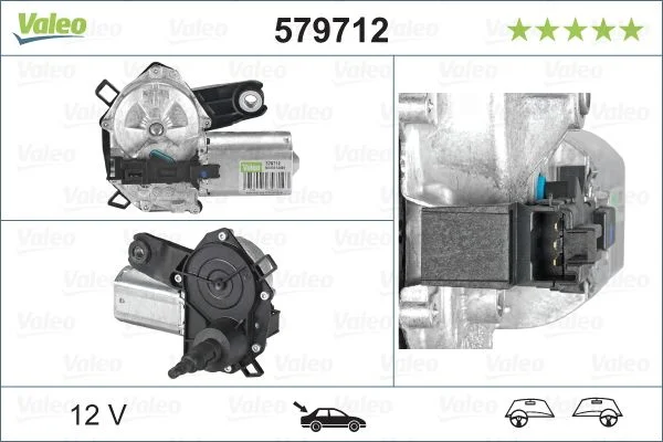 Motor do Limpa-parabrisas VALEO 579712