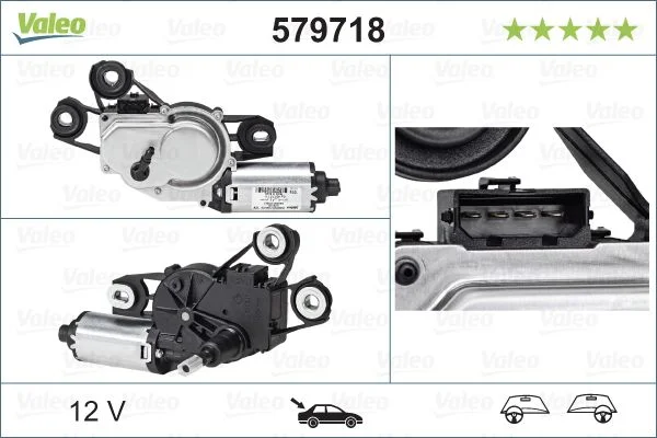Motor do Limpa-parabrisas VALEO 579718