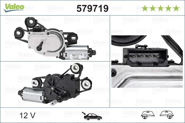 Motor do Limpa-parabrisas VALEO 579719
