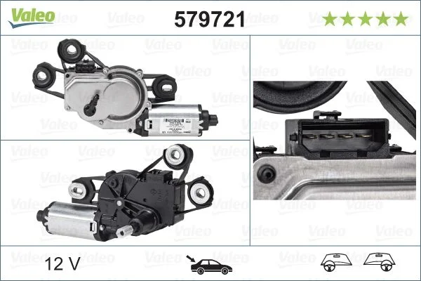 Motor do Limpa-parabrisas VALEO 579721