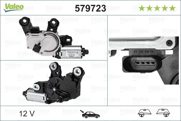 Motor do Limpa-parabrisas VALEO 579723