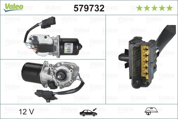Motor do Limpa-parabrisas VALEO 579732
