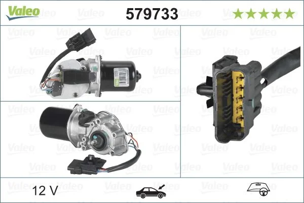 Motor do Limpa-parabrisas VALEO 579733