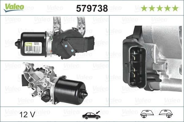 Motor do Limpa-parabrisas VALEO 579738