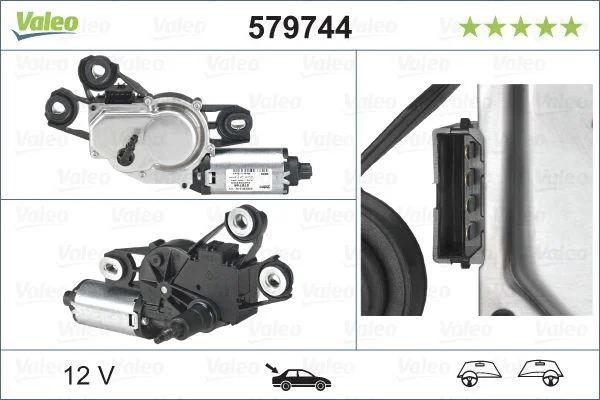 Motor do Limpa-parabrisas VALEO 579744