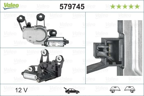Motor do Limpa-parabrisas VALEO 579745