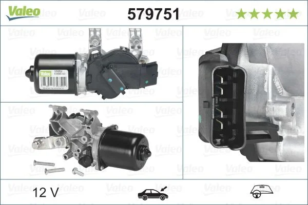 Motor do Limpa-parabrisas VALEO 579751