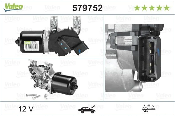 Motor do Limpa-parabrisas VALEO 579752