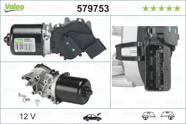 Motor do Limpa-parabrisas VALEO 579753
