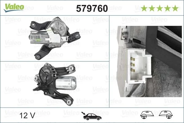 Motor do Limpa-parabrisas VALEO 579760