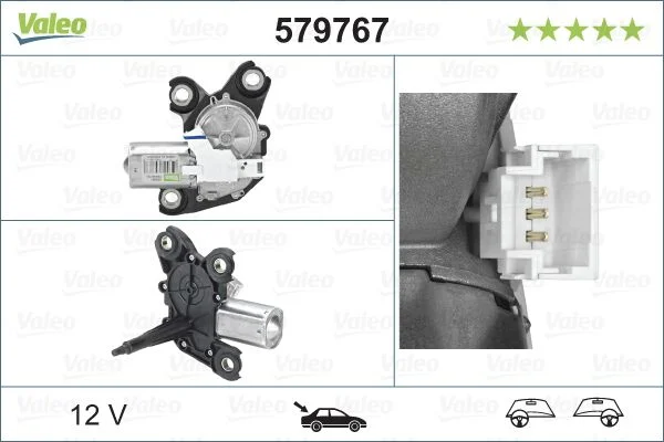 Motor do Limpa-parabrisas VALEO 579767