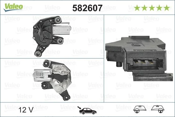 Wiper Motor VALEO 582607